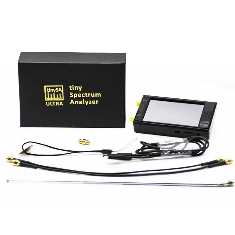 Handheld Tiny Spectrum Analyzer 4 Inch Touch Screen with 3000mAh Battery 100KHz-5.3GHz RF Tinysa Ultra Tiny Spectrum Analyzer
Handheld Tiny Spectrum Analyzer 4 Inch Touch Screen with 3000mAh Battery 100KHz-5.3GHz RF Tinysa Ultra Tiny Spectrum Analyzer
