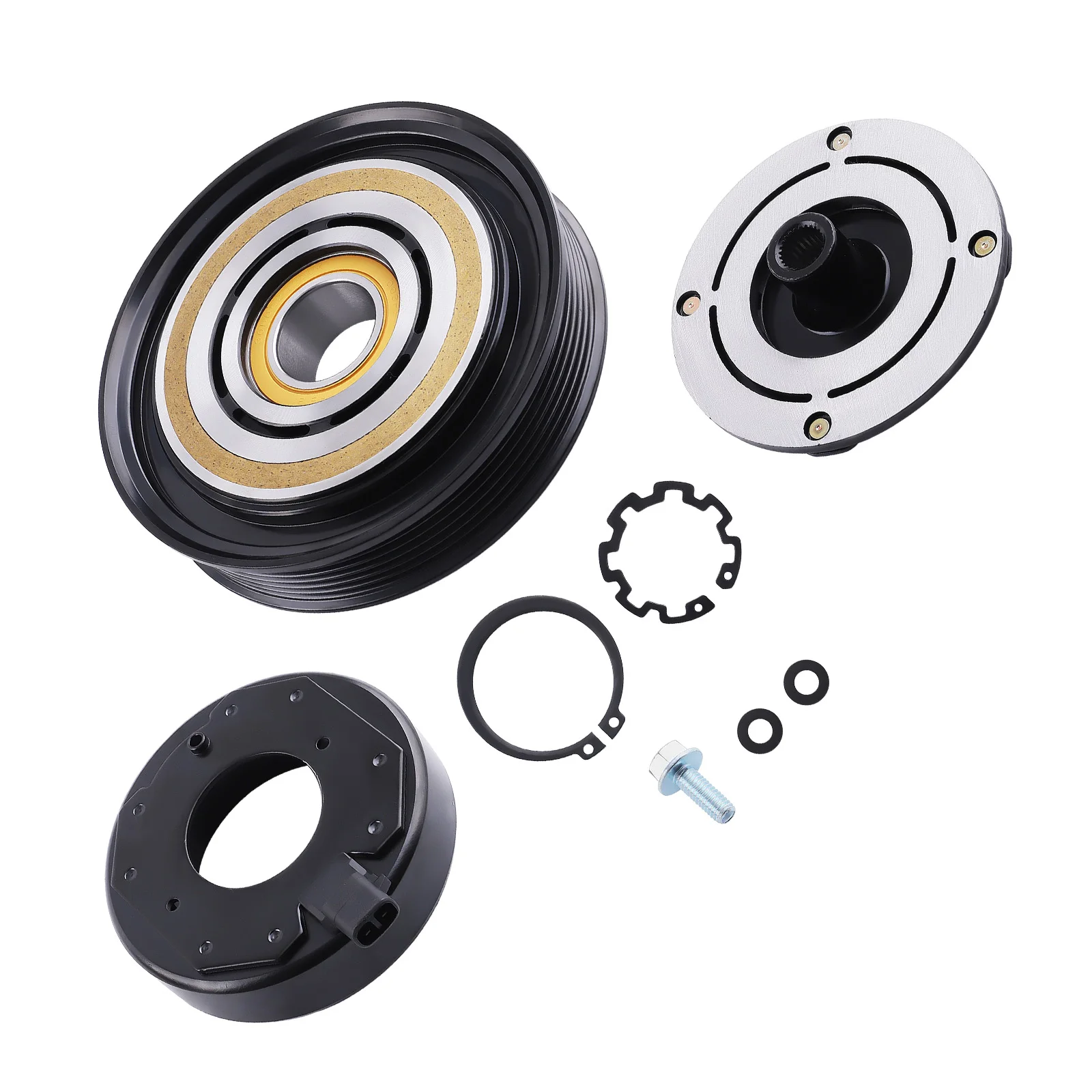 Steel A/C Compressor Clutch Kit For Lexus ES300 3.0L 99-03 ES330 04-06 CO28004C
Steel A/C Compressor Clutch Kit For Lexus ES300 3.0L 99-03 ES330 04-06 CO28004C