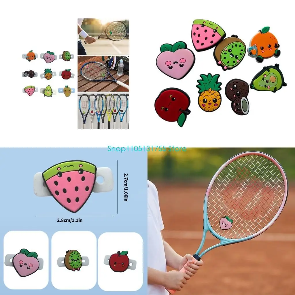 K0EF, 9 упаковок, аксессуары для теннисных ракеток, демпферы для фруктов, быстрая установка, контроль вибрации, улучшенное
K0EF, 9 упаковок, аксессуары для теннисных ракеток, демпферы для фруктов, быстрая установка, контроль вибрации, улучшенное