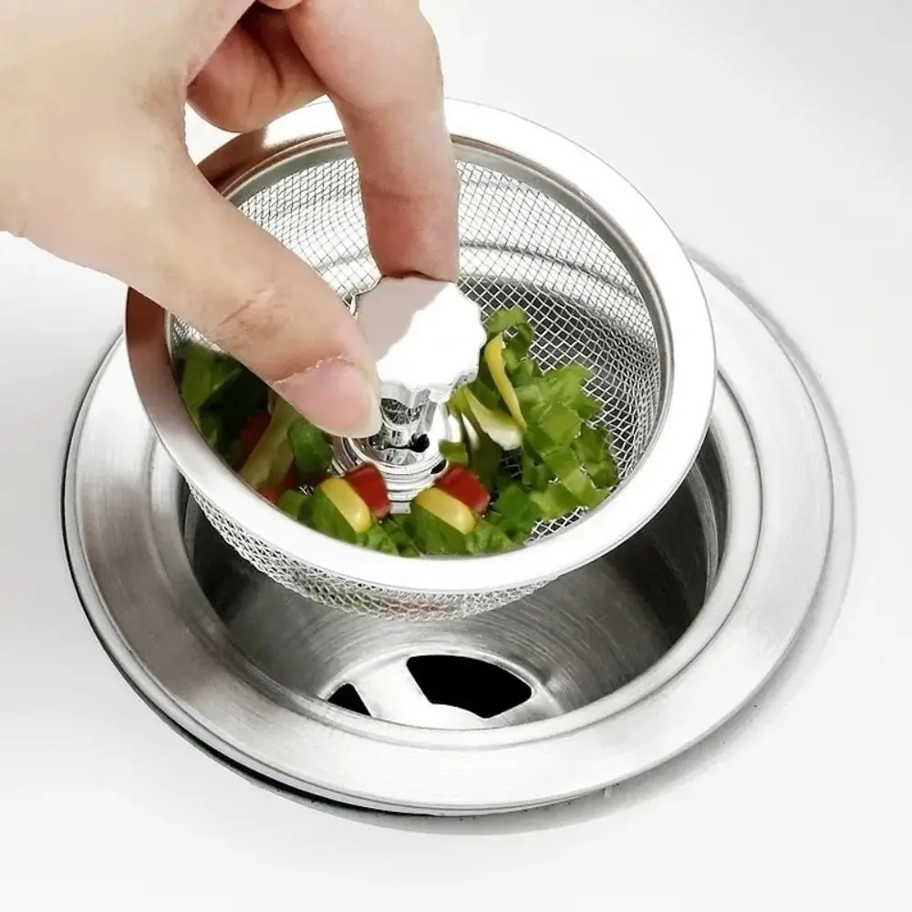Stainless Steel Kitchen Sink Strainer Universal Odor Proof Cover Sink Filter Screen Anti-clogging Kitchen Accessaries
Stainless Steel Kitchen Sink Strainer Universal Odor Proof Cover Sink Filter Screen Anti-clogging Kitchen Accessaries