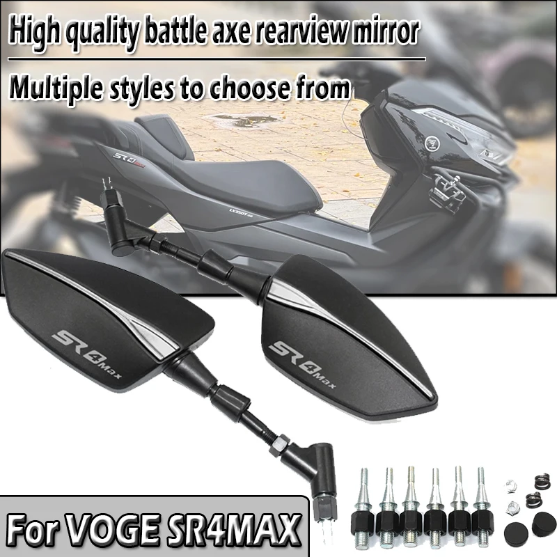 For VOGE SR4 MAX SR4MAX 2022-2025 The New High Quality Universal Motorcycle Mirror Rearview Rearview Mirror LOGO 800NKSR4MAX
For VOGE SR4 MAX SR4MAX 2022-2025 The New High Quality Universal Motorcycle Mirror Rearview Rearview Mirror LOGO 800NKSR4MAX