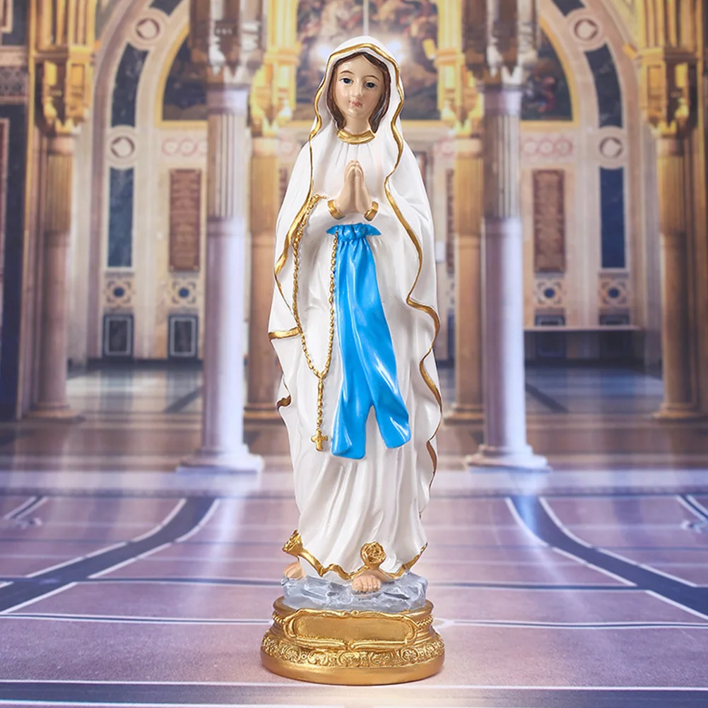 1pcs Virgin Mary Statue Resin Craft Desktop Ornament For Home Church Decor Easter Decoration Scene Layout Resin Craft
1pcs Virgin Mary Statue Resin Craft Desktop Ornament For Home Church Decor Easter Decoration Scene Layout Resin Craft