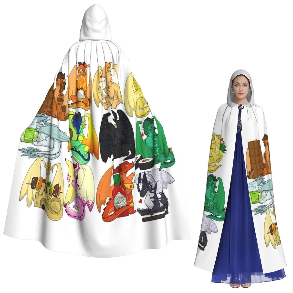 Крылья огня Чибис с футболками, длинный плащ с капюшоном, средневековый костюм ведьмы, накидка для косплея, пальто на Хэллоуин для взрослых, унисекс
Крылья огня Чибис с футболками, длинный плащ с капюшоном, средневековый костюм ведьмы, накидка для косплея, пальто на Хэллоуин для взрослых, унисекс