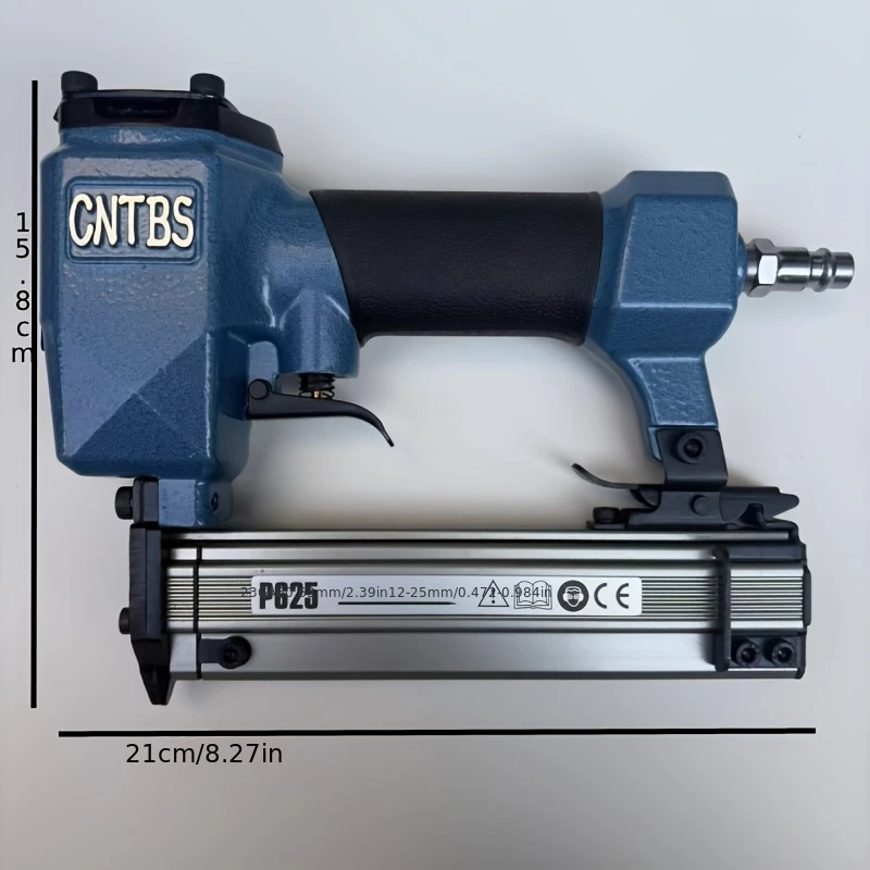P625 Pneumatic Pin Nailer Kit, 23GA Pins (0.63mm diameter), 12-25mm length. Features durable hardened magazine, powerful quick r
P625 Pneumatic Pin Nailer Kit, 23GA Pins (0.63mm diameter), 12-25mm length. Features durable hardened magazine, powerful quick r