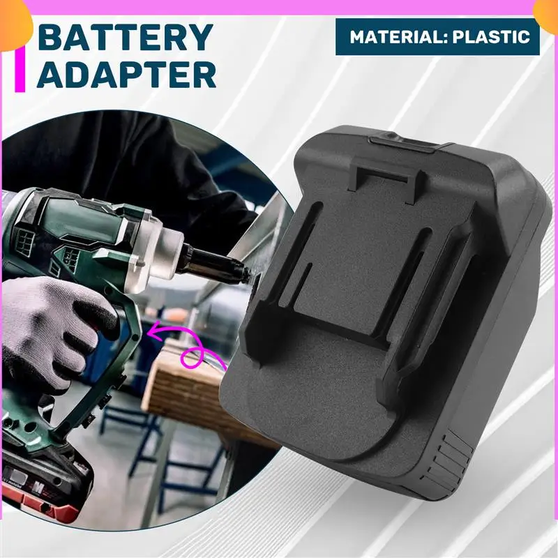 A23P Battery Adapter For Metabo 18V Lithium Battery To For 18V Lithium Battery Tool Converter
A23P Battery Adapter For Metabo 18V Lithium Battery To For 18V Lithium Battery Tool Converter