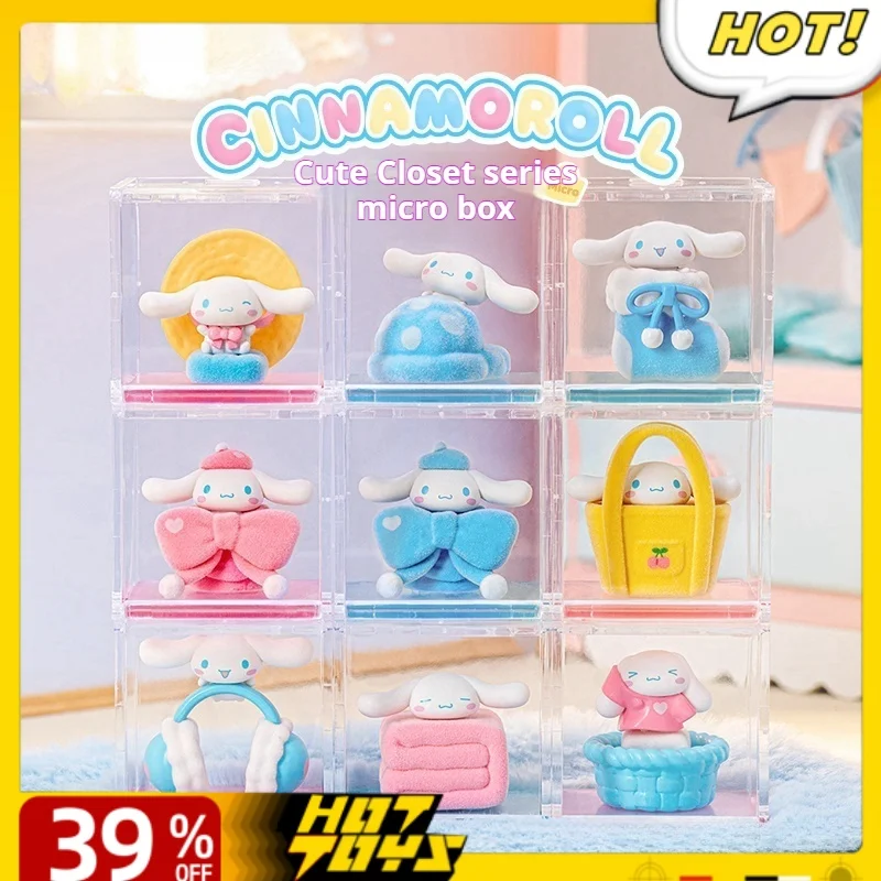 Original Cinnamoroll Blind Box Closet Series Mystery Box Kawaii Anime Figure Pvc Model Statue Tabletop Ornament Birthday Gifts
Original Cinnamoroll Blind Box Closet Series Mystery Box Kawaii Anime Figure Pvc Model Statue Tabletop Ornament Birthday Gifts