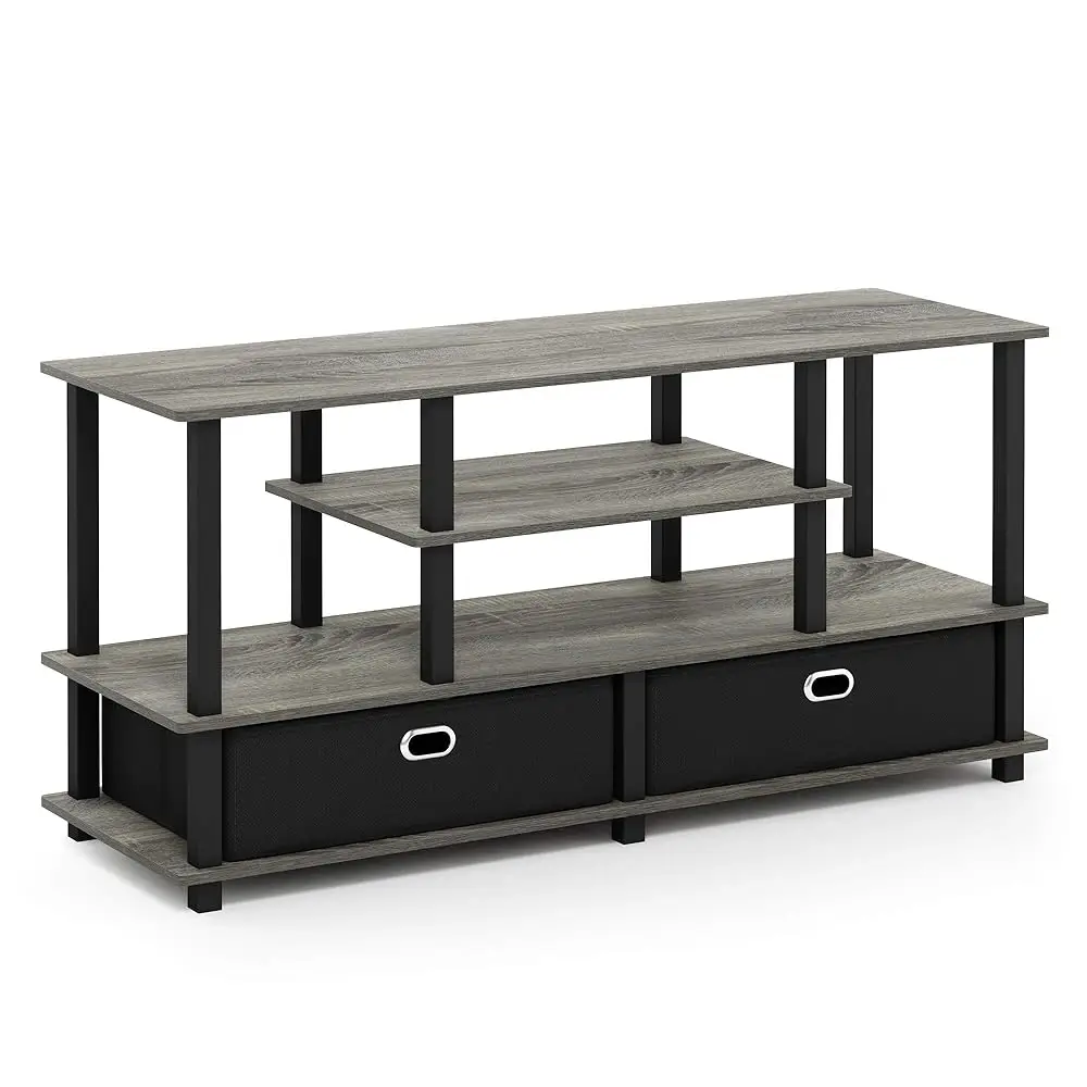 Jaya Large Stand For Up To 55-Inch Tv, French Oak, 47. 63(W) X 15. 55(H) X 22. 79(D) Hes., Grey/Black
Jaya Large Stand For Up To 55-Inch Tv, French Oak, 47. 63(W) X 15. 55(H) X 22. 79(D) Hes., Grey/Black
