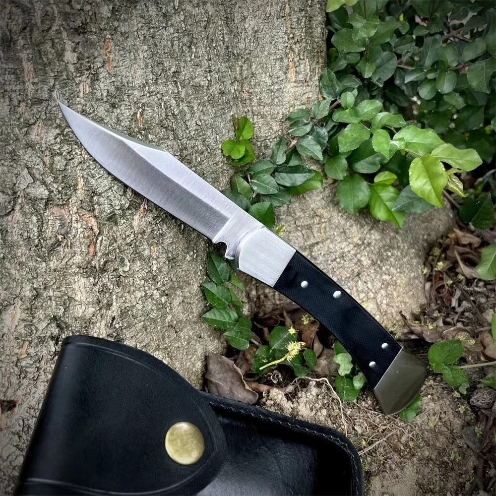 Multifunctional Outdoor Folding Knife KB 110 D2 Steel Blade and Black G10 Handle for Backpacking Wilderness Adventures
Multifunctional Outdoor Folding Knife KB 110 D2 Steel Blade and Black G10 Handle for Backpacking Wilderness Adventures