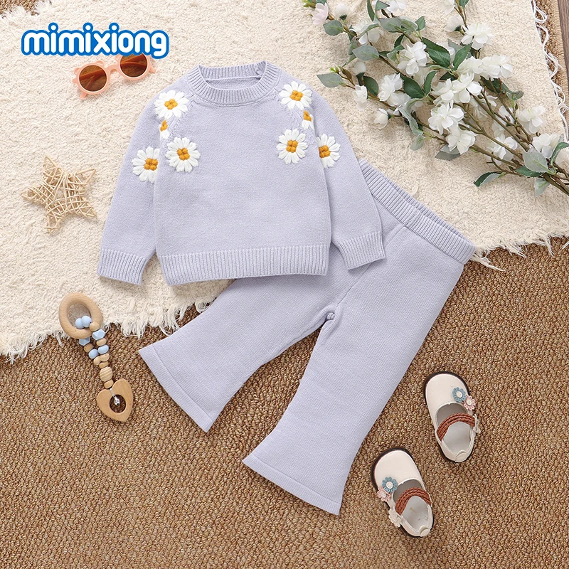 Детские вязаные комплекты, осенне-зимние детские свитера, рубашки, топы + штаны, наряды для маленьких девочек 1–3 лет, верхняя одежда для малышей, костюм из 2 предметов
Детские вязаные комплекты, осенне-зимние детские свитера, рубашки, топы + штаны, наряды для маленьких девочек 1–3 лет, верхняя одежда для малышей, костюм из 2 предметов