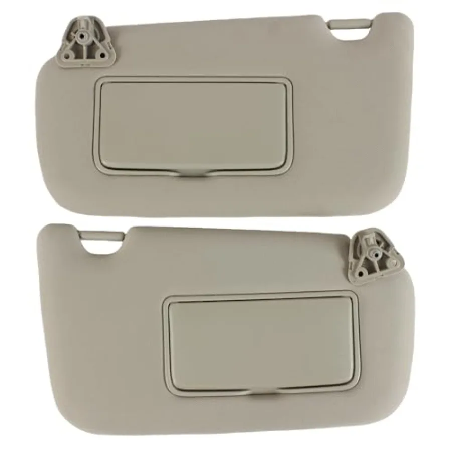 Sun visors pair for Sentra 2013-2019 gray plastic with integrated LED lights and mirror direct replacement for 96400-3SG8A 9640
Sun visors pair for Sentra 2013-2019 gray plastic with integrated LED lights and mirror direct replacement for 96400-3SG8A 9640