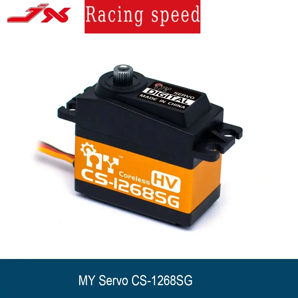 MY Servo CS-1268SG 7,4 В 25 кг с высоким крутящим моментом полая чашка металлический цифровой рулевой механизм модель дрона с дистанционным управлением автомобиль RC аксессуары
MY Servo CS-1268SG 7,4 В 25 кг с высоким крутящим моментом полая чашка металлический цифровой рулевой механизм модель дрона с дистанционным управлением автомобиль RC аксессуары