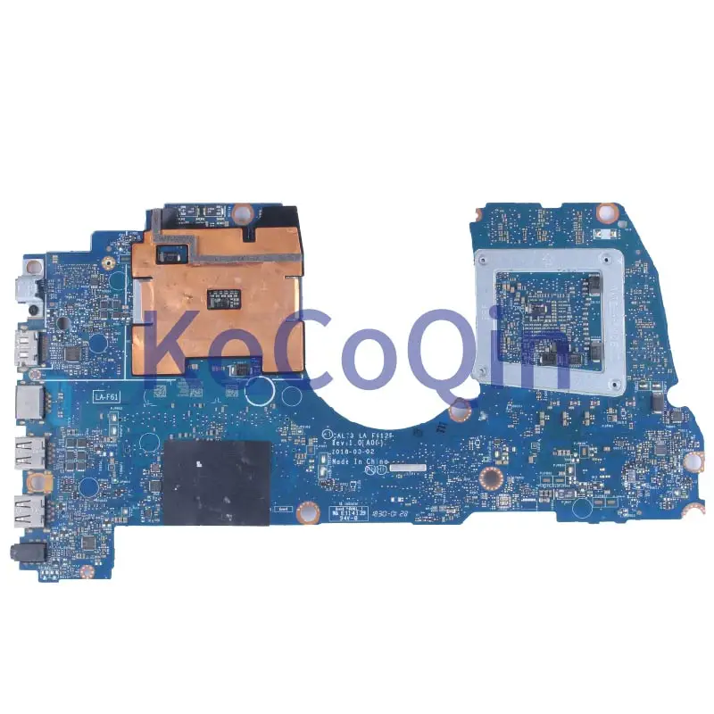 For Dell G3 3579 3779 Notebook Mainboard LA-F612P i5 i7 8th Gen N17E-G1-A1 GTX1060 6G CN-08Y3FV Laptop Motherboard Full Tested
For Dell G3 3579 3779 Notebook Mainboard LA-F612P i5 i7 8th Gen N17E-G1-A1 GTX1060 6G CN-08Y3FV Laptop Motherboard Full Tested