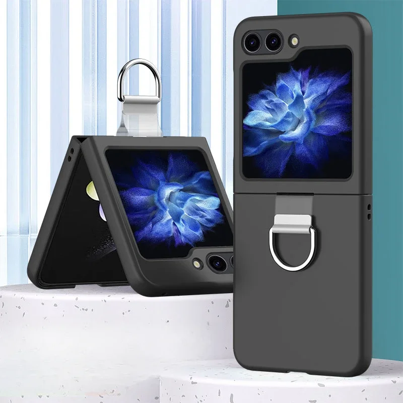 Hard Plastic Ring Phone Case For Z Flip 6 5 4 3 Flip6 Flip5 Flip4 Flip3 5g Protective Shockproof Cover Funda
Hard Plastic Ring Phone Case For Z Flip 6 5 4 3 Flip6 Flip5 Flip4 Flip3 5g Protective Shockproof Cover Funda