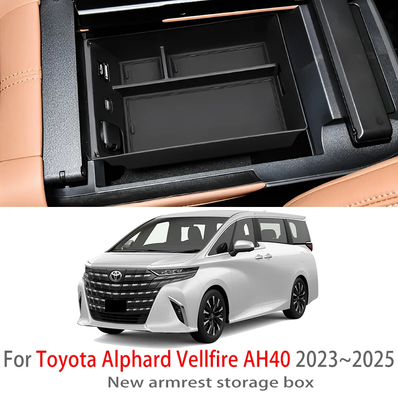 Car Accessories For Toyota Alphard Vellfire AH40 2023~2025 Center Console Armrest Storage Box Multifunctional Storage Auto Parts
Car Accessories For Toyota Alphard Vellfire AH40 2023~2025 Center Console Armrest Storage Box Multifunctional Storage Auto Parts
