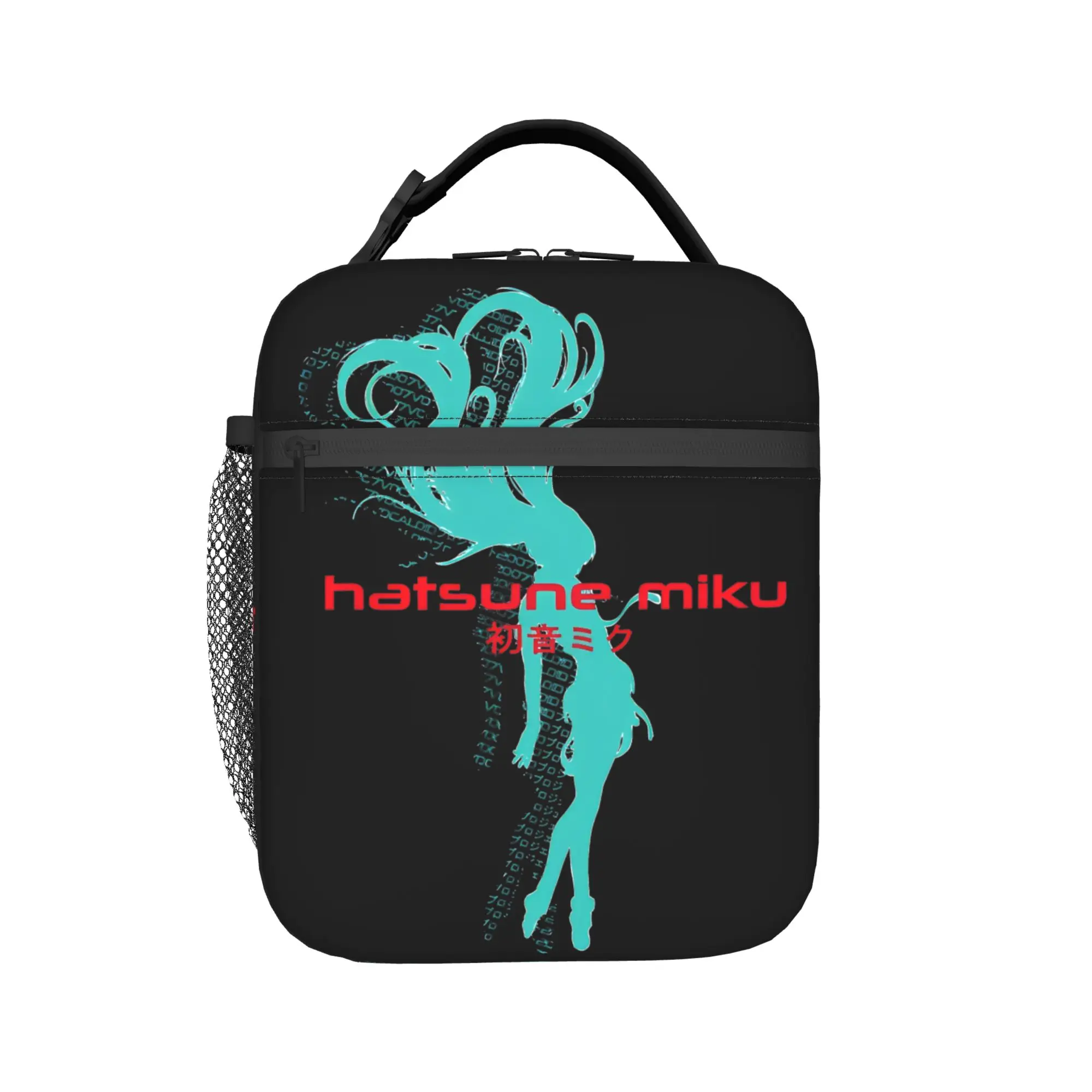 Hatsune Miku Silhouette Insulated Lunch Bags for Men Women Food Container Reusable Thermal Cooler Lunch Box For Travel
Hatsune Miku Silhouette Insulated Lunch Bags for Men Women Food Container Reusable Thermal Cooler Lunch Box For Travel