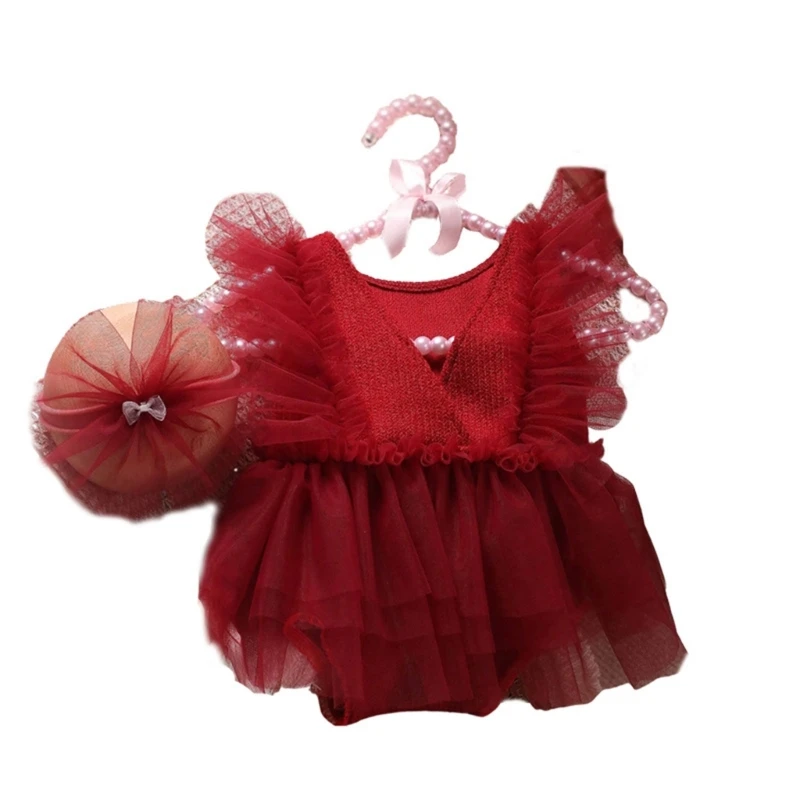 B2EB Photo Posing Props Flower Hairband Lace Dress Costume Baby Photography Clothing
B2EB Photo Posing Props Flower Hairband Lace Dress Costume Baby Photography Clothing