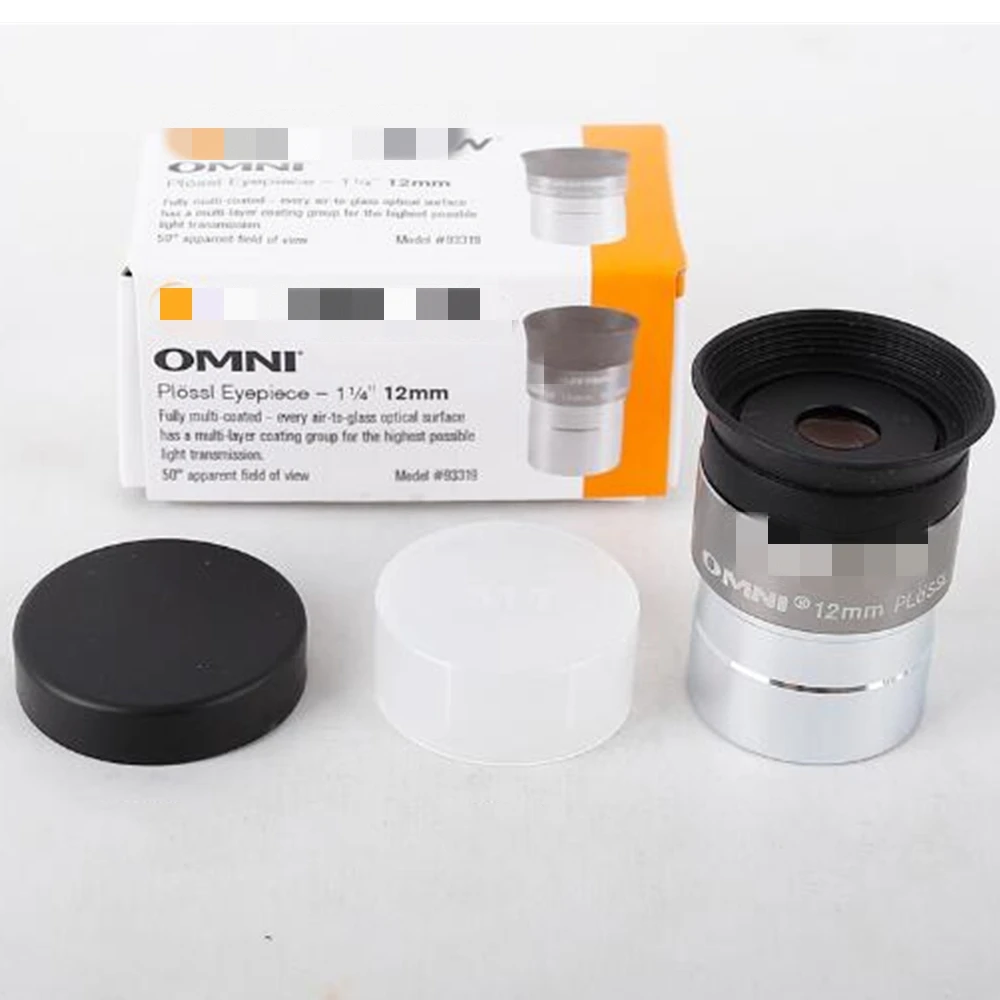Окуляр телескопа OMNI 12 мм PLOSSL 1,25 дюйма с оптическим стеклом и покрытием FMC 52 градуса
Окуляр телескопа OMNI 12 мм PLOSSL 1,25 дюйма с оптическим стеклом и покрытием FMC 52 градуса