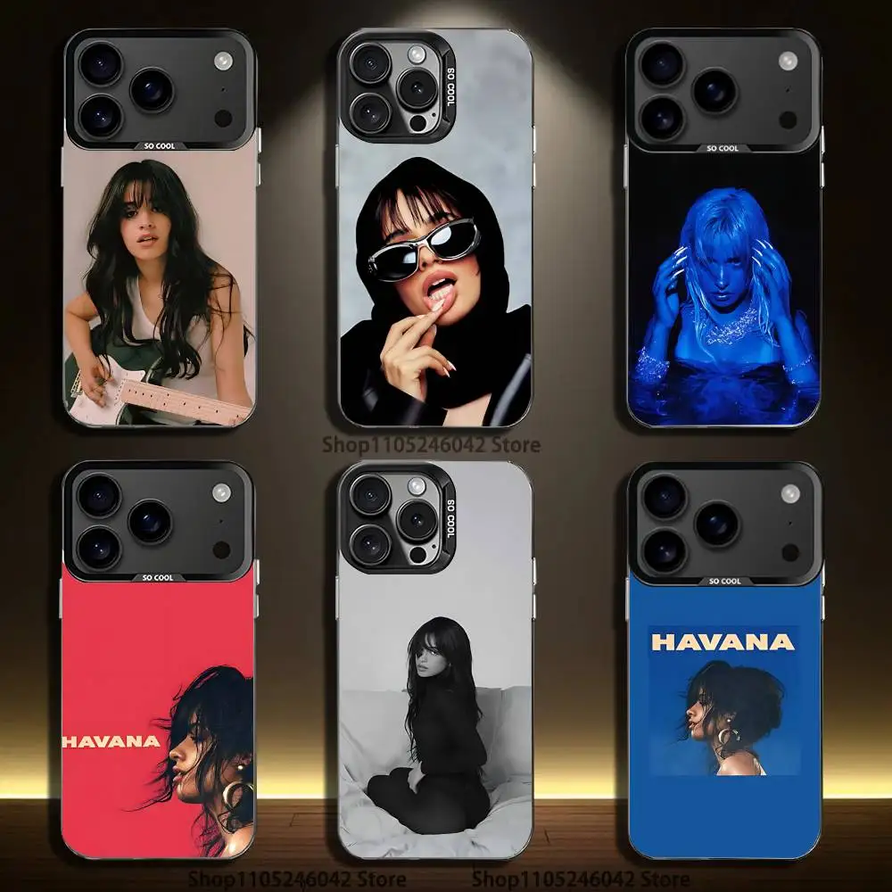 Singer C-Camila Cabello para For iPhone 17,16,15,14,13,12,11,Mini,Pro,E,SE4,XS,MAX Black Candy Matte Cover
Singer C-Camila Cabello para For iPhone 17,16,15,14,13,12,11,Mini,Pro,E,SE4,XS,MAX Black Candy Matte Cover