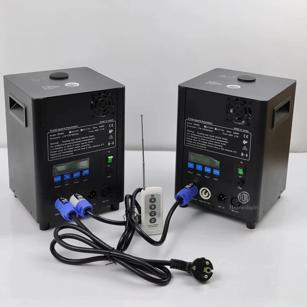 600W Spark Fountain Machine Cold Fire works for Stage Effect
600W Spark Fountain Machine Cold Fire works for Stage Effect