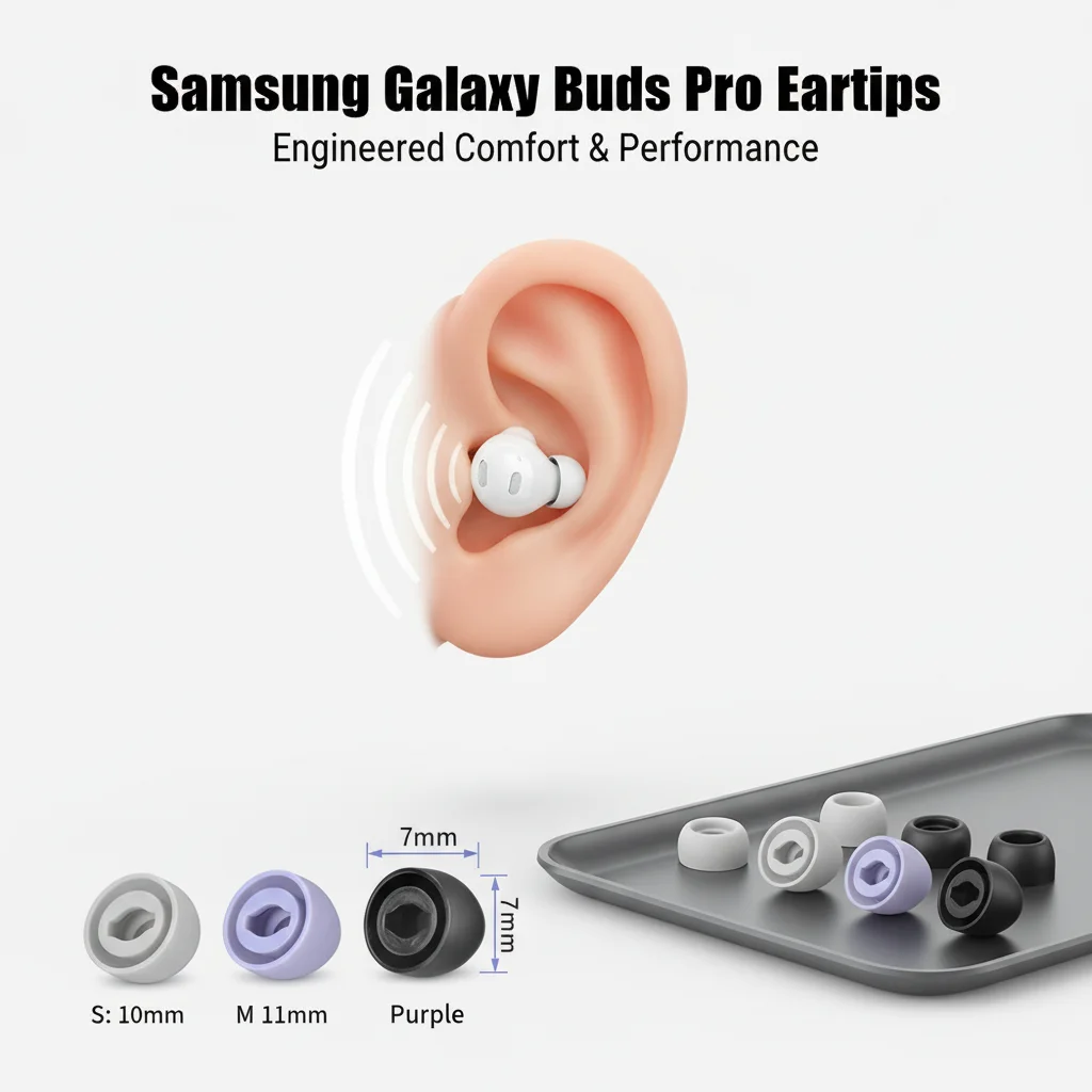 6Pcs/3Pairs Silicone Earphone Accessories Earbuds Eartips Replacement Silicone Ear Tips Ear Cap For Samsung Galaxy Buds Pro
6Pcs/3Pairs Silicone Earphone Accessories Earbuds Eartips Replacement Silicone Ear Tips Ear Cap For Samsung Galaxy Buds Pro