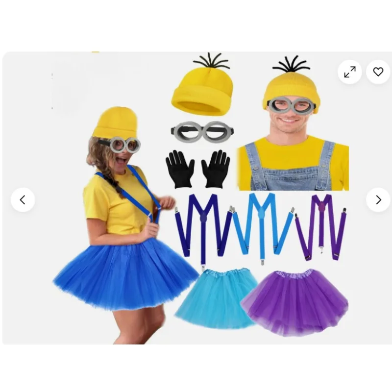 Story Book Week Funny Costume Accessory Set Beanie Goggles Gloves Tutu Book Week Halloween Karnival Disfraz Kostum Accessories
Story Book Week Funny Costume Accessory Set Beanie Goggles Gloves Tutu Book Week Halloween Karnival Disfraz Kostum Accessories