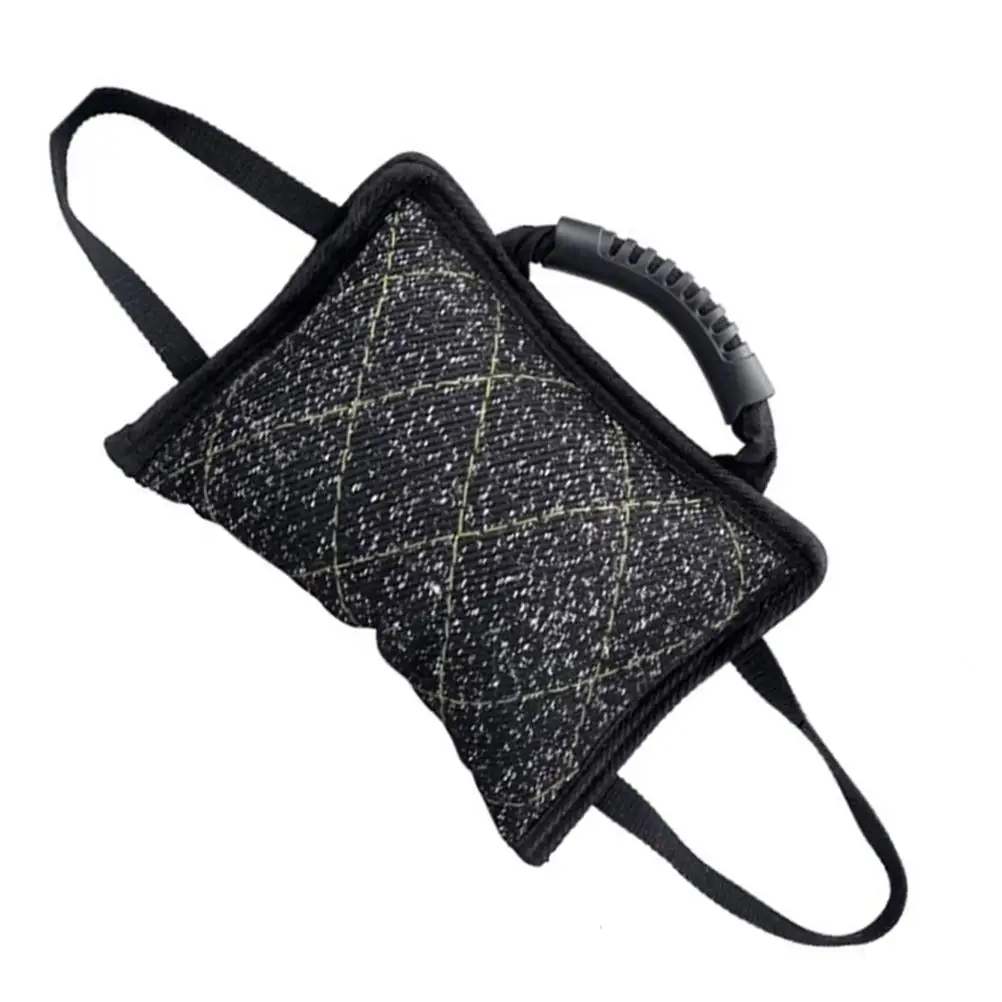 3 Handles Bite-resistant Jute Bag Chewing Toys for Puppies Pet Dog Tough Pillow Training Tools Puppy Small Dogs Equipment
3 Handles Bite-resistant Jute Bag Chewing Toys for Puppies Pet Dog Tough Pillow Training Tools Puppy Small Dogs Equipment