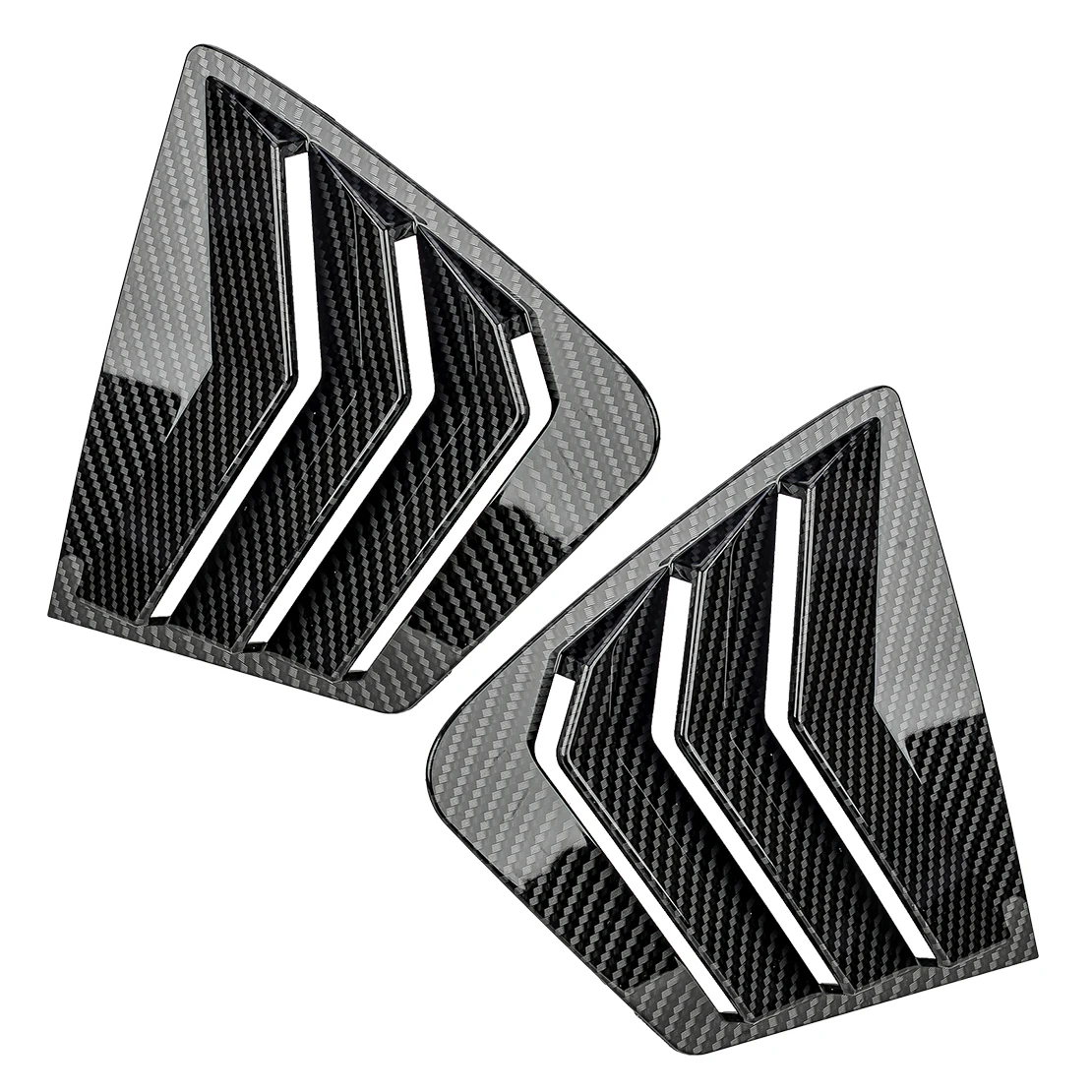 1 Pair Rear Side Window Quarter Vent Scoop Louver Shutter Cover Trim Fit for Honda Civic 2012 2013 2014 2015
1 Pair Rear Side Window Quarter Vent Scoop Louver Shutter Cover Trim Fit for Honda Civic 2012 2013 2014 2015