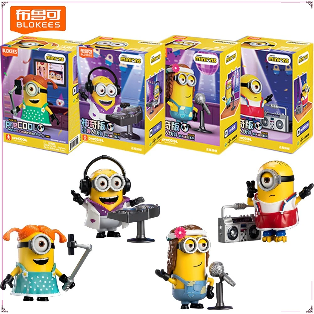 NEW Official Blokees Minions Action Figure Cuteness Cartoon Assembly Toys Desktop Ornaments Perfect Children's Gifts Wholesale
NEW Official Blokees Minions Action Figure Cuteness Cartoon Assembly Toys Desktop Ornaments Perfect Children's Gifts Wholesale