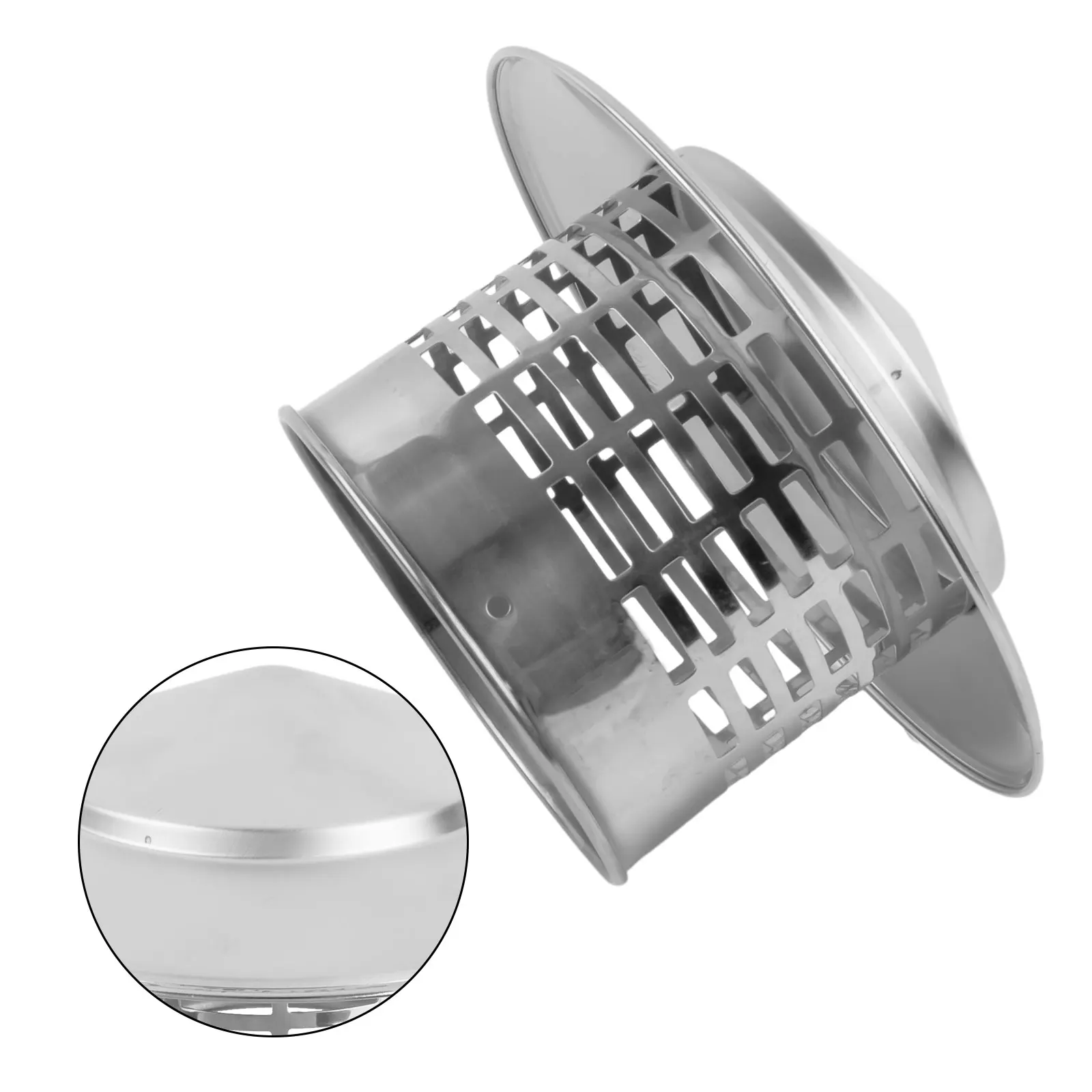 1 X Chimney Cap Stainles Steel Chimney Cap Chimneys And Exterior Wall Fresh Air For Ventilation Ducts High Quality
1 X Chimney Cap Stainles Steel Chimney Cap Chimneys And Exterior Wall Fresh Air For Ventilation Ducts High Quality