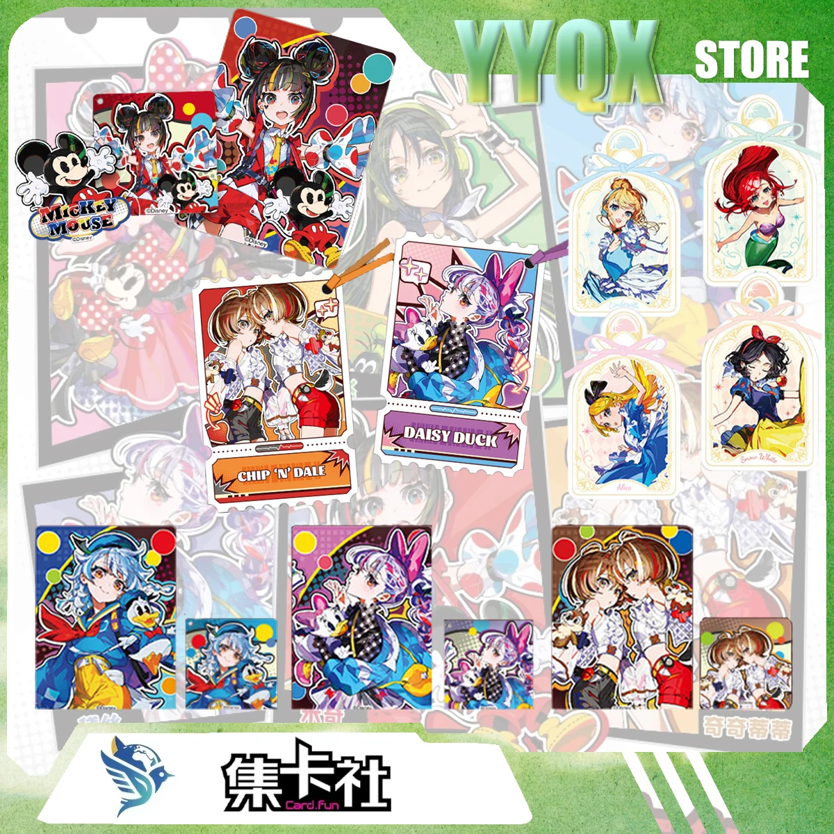 Card.Fun 2026 NEW Disney Mikapikazo Mickey Mouse Minnie Mouse Princess Fragrance Card Bookmark Pendant Collection Card Cute Gift
Card.Fun 2026 NEW Disney Mikapikazo Mickey Mouse Minnie Mouse Princess Fragrance Card Bookmark Pendant Collection Card Cute Gift