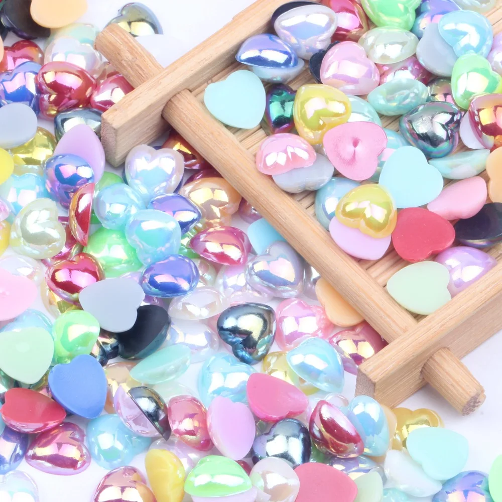 8mm 10mm 12mm AB Color Heart Pearl Bead Resin FlatBack For Sewing Dress Garment Bag Shoe Headwear Jewelry
8mm 10mm 12mm AB Color Heart Pearl Bead Resin FlatBack For Sewing Dress Garment Bag Shoe Headwear Jewelry