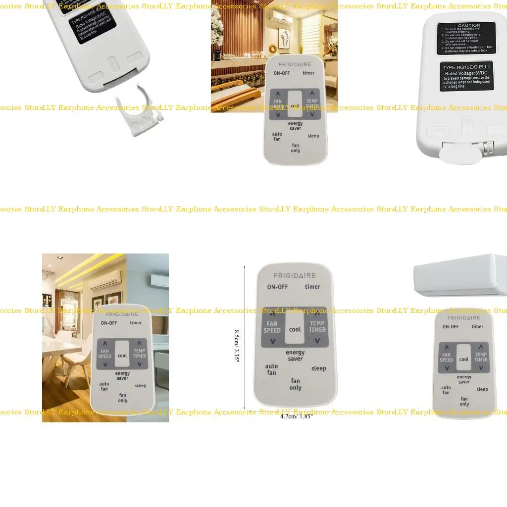 462E Remote Control for FRIGIDAIRE RG15D/E-ELL 5304477003 AC Remote Air Conditioner Remote Controller Replacement
462E Remote Control for FRIGIDAIRE RG15D/E-ELL 5304477003 AC Remote Air Conditioner Remote Controller Replacement