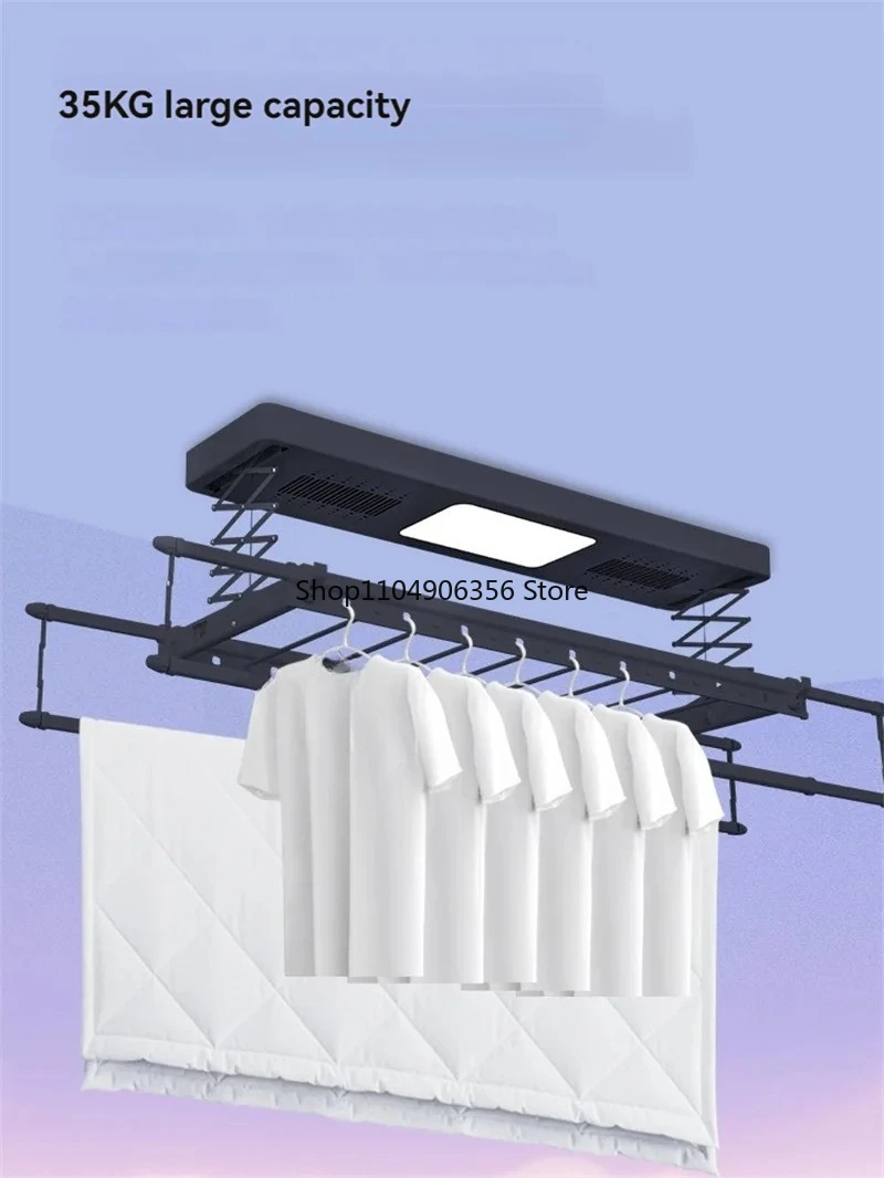 for Multifunction Electric Clothes Hanger Intelligent Remote Control Household Lifting ClothesDryer Balcony Four Pole Telescopic
for Multifunction Electric Clothes Hanger Intelligent Remote Control Household Lifting ClothesDryer Balcony Four Pole Telescopic