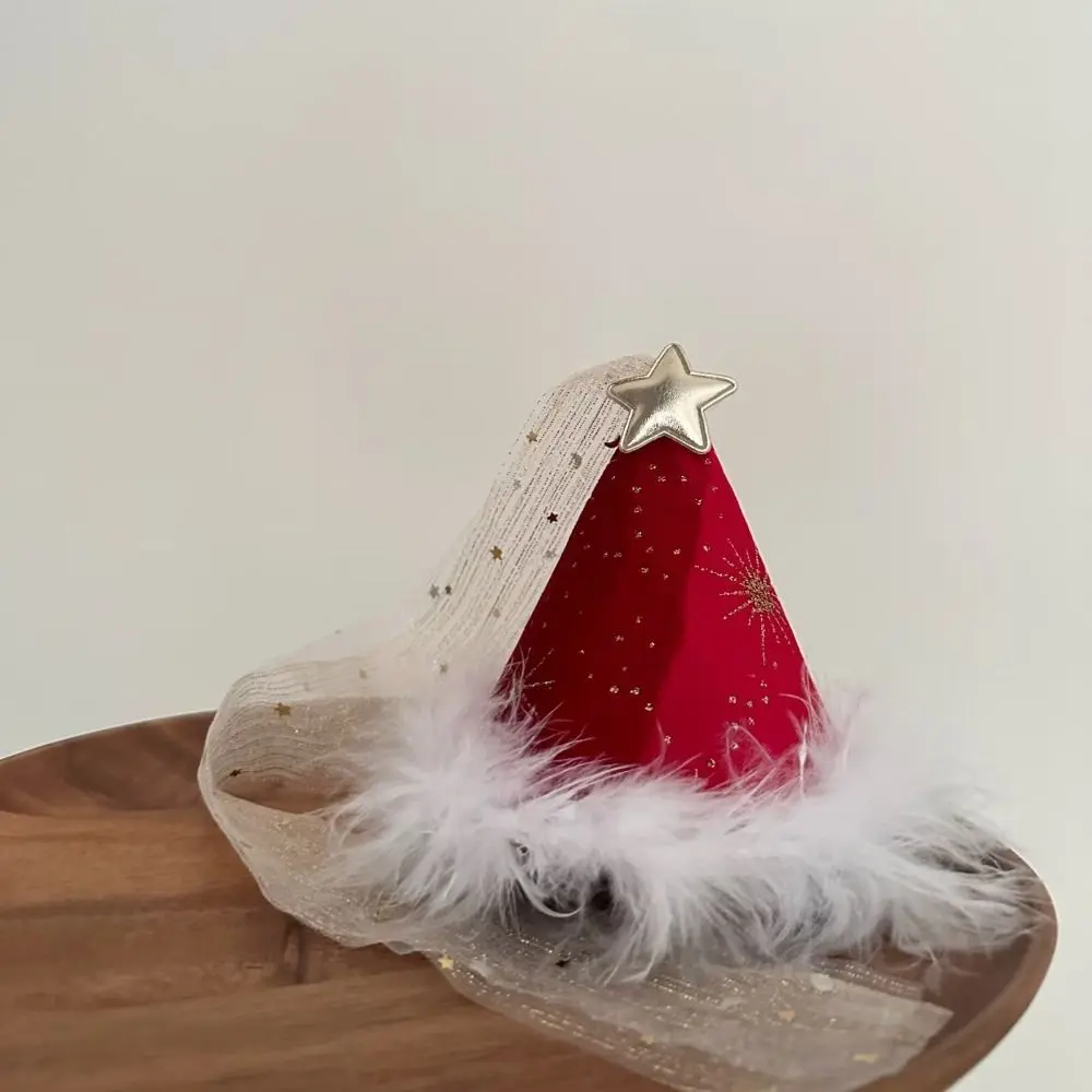 Merry Christmas Decor Red Christmas Hat Hairpin Ribbon Feather Children Christmas Hair Clip Christmas Cap Santa Claus
Merry Christmas Decor Red Christmas Hat Hairpin Ribbon Feather Children Christmas Hair Clip Christmas Cap Santa Claus