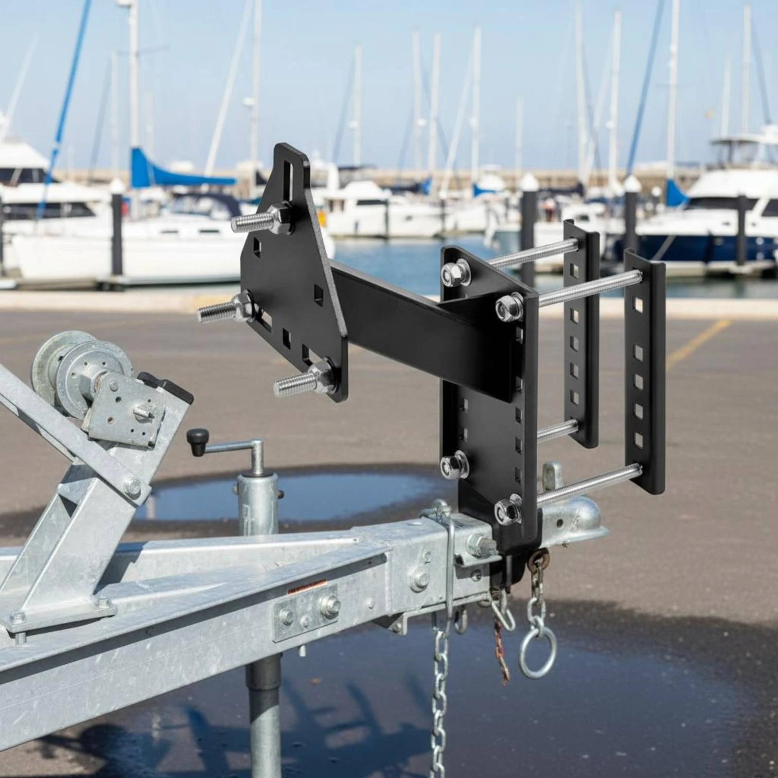 Hauling Spare Tire Carrier Welded Arm Spare Tire Carrier Bracket Vehicle Accessory Steel Construction Road Equipment Heavy Duty
Hauling Spare Tire Carrier Welded Arm Spare Tire Carrier Bracket Vehicle Accessory Steel Construction Road Equipment Heavy Duty