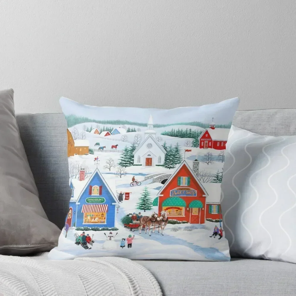 Wintertime in Sugarcreek Throw Pillow Luxury Room Decorative Cushions Luxury Pillow Cover Cusions Cover pillow
Wintertime in Sugarcreek Throw Pillow Luxury Room Decorative Cushions Luxury Pillow Cover Cusions Cover pillow