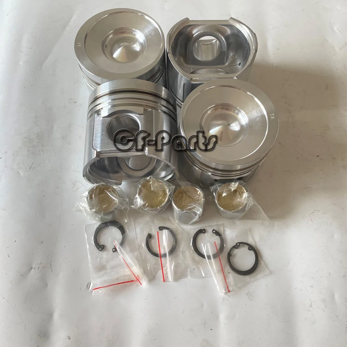 4PCS Piston Kits 6271-31-2110 For Komatsu PC130-8 Excavators With B3.3 Engine
4PCS Piston Kits 6271-31-2110 For Komatsu PC130-8 Excavators With B3.3 Engine