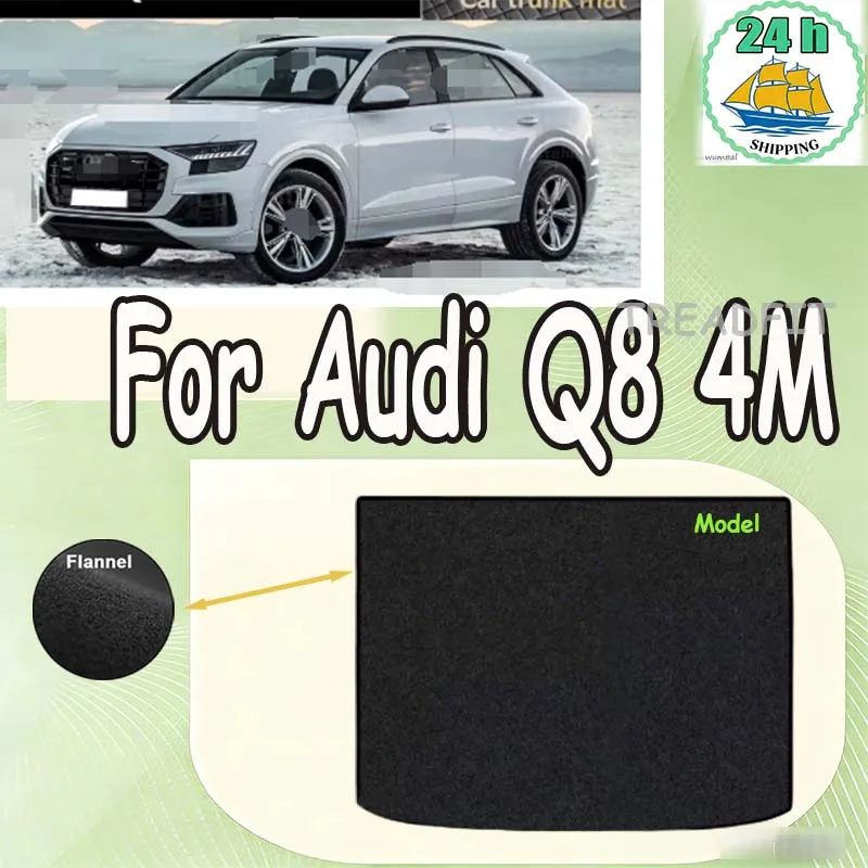 Коврик в багажник TREADFIT для Audi Q8 4M 2019-2024, черный, защитный вкладыш для багажного отделения
Коврик в багажник TREADFIT для Audi Q8 4M 2019-2024, черный, защитный вкладыш для багажного отделения