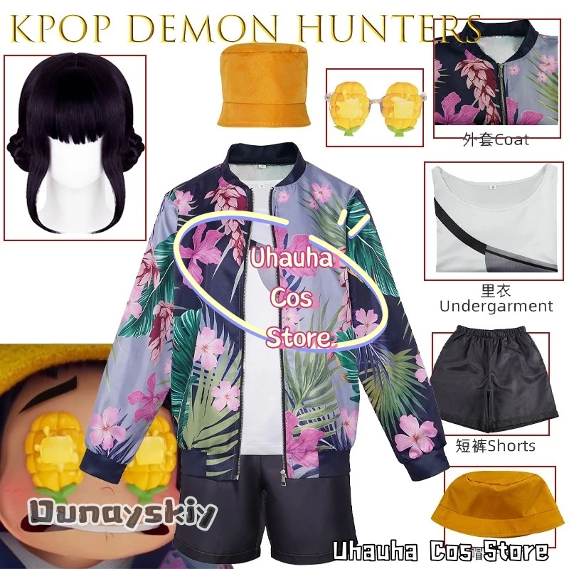 BKpop Zoey Косплей Куртка Шорты Шляпа Комплект Костюм Охотников Демонов {Uhauha Cos}Пальто с принтом Школьная повседневная одежда для Хэллоуина 
BKpop Zoey Косплей Куртка Шорты Шляпа Комплект Костюм Охотников Демонов {Uhauha Cos}Пальто с принтом Школьная повседневная одежда для Хэллоуина