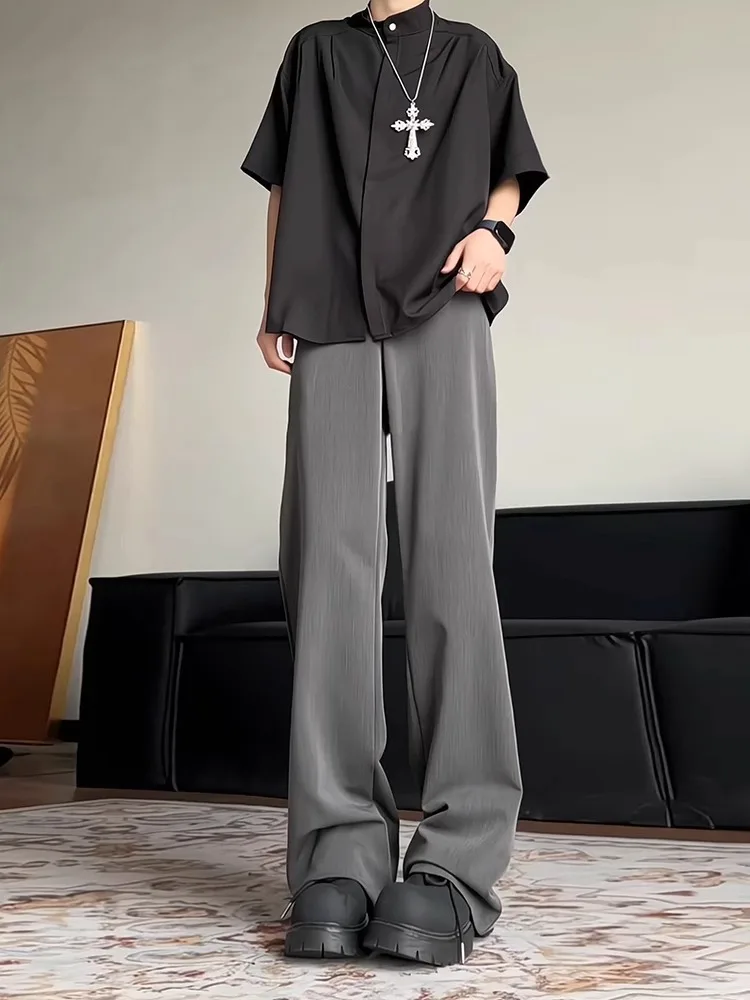 Мужские брюки Cleanfit: прямые, с высокой талией, повседневные, в американском стиле, свободного кроя, комфортные, для весны
Мужские брюки Cleanfit: прямые, с высокой талией, повседневные, в американском стиле, свободного кроя, комфортные, для весны