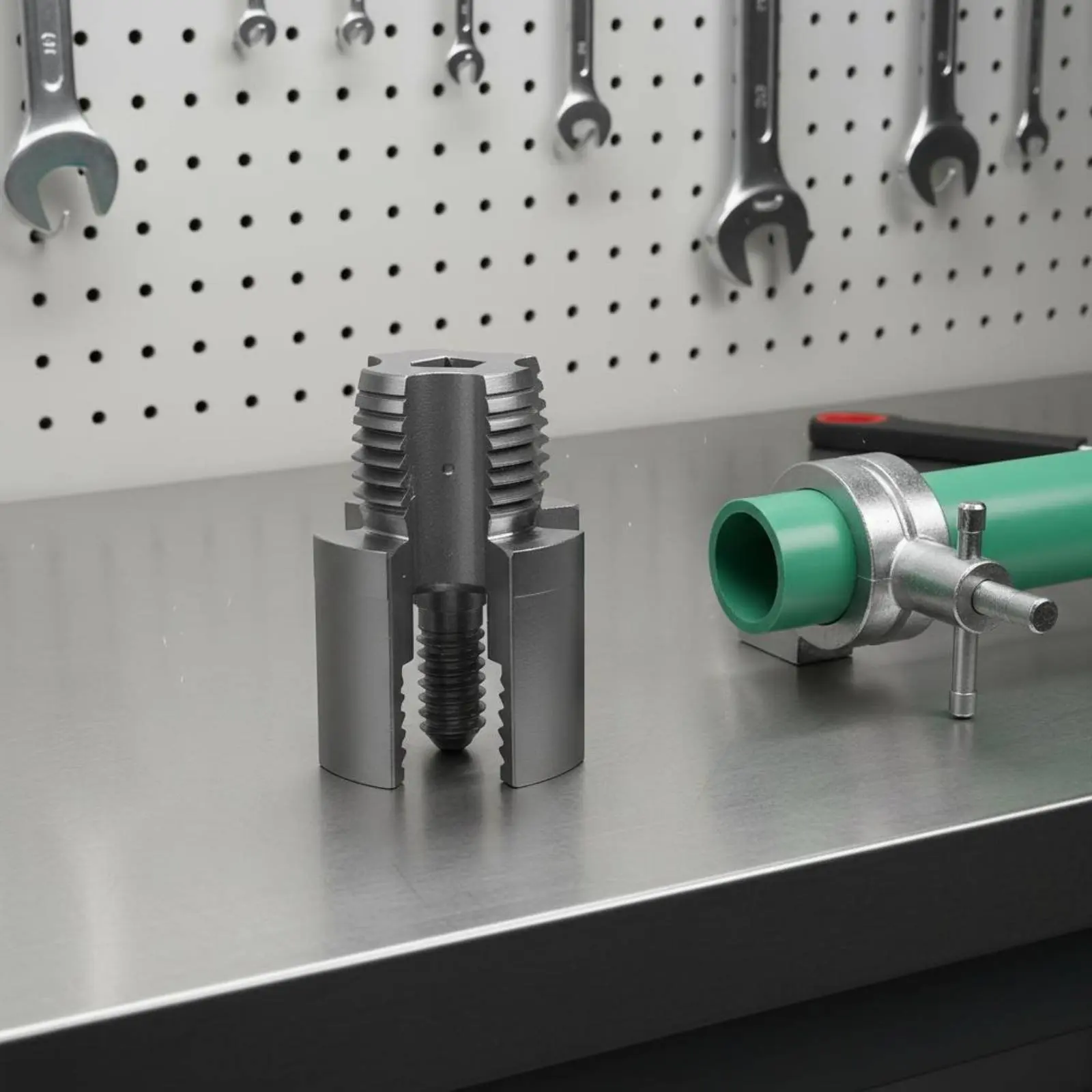Electric PPR Pipe Threader No Heat Fusion Internal External Pipe Threading Tool Integrated Design 2-in-1 for Plumbing Repair
Electric PPR Pipe Threader No Heat Fusion Internal External Pipe Threading Tool Integrated Design 2-in-1 for Plumbing Repair