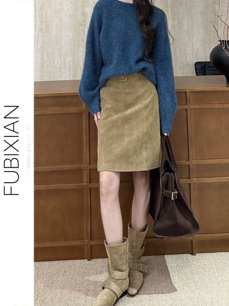 i Color Suede Skirt Women's Faionable Slim Fit Wrap Body High Waist A-Line Skirt Ele Sle Autumn Winter New Ar...
i Color Suede Skirt Women's Faionable Slim Fit Wrap Body High Waist A-Line Skirt Ele Sle Autumn Winter New Ar...