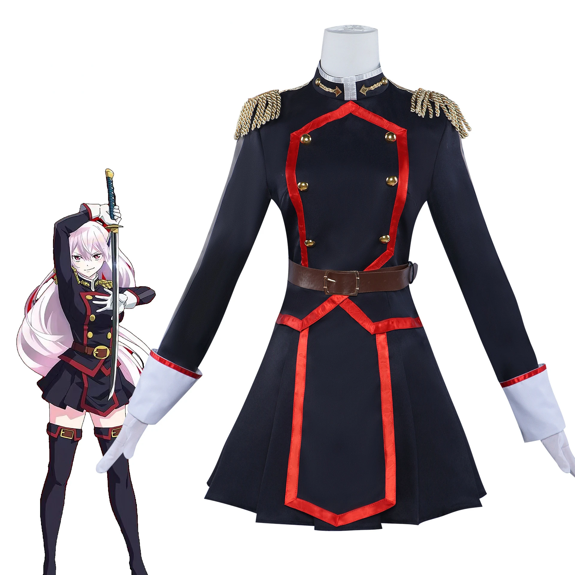Uzen Kyoka Azuma Himari Cosplay Costume Anime Mato Seihei No Slave Uniform Adult Women Coat Skirt Set Halloween Role Play Outfit
Uzen Kyoka Azuma Himari Cosplay Costume Anime Mato Seihei No Slave Uniform Adult Women Coat Skirt Set Halloween Role Play Outfit