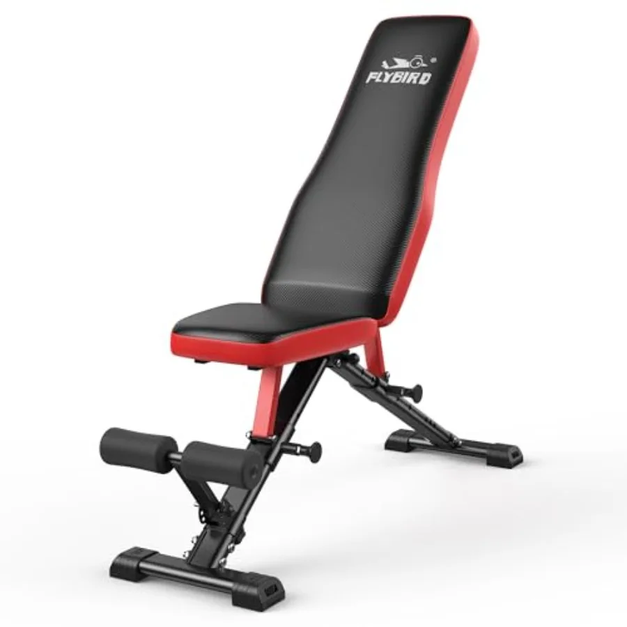 Adjustable Weight Bench, Full Body Workout Bench for Home Garage Gym Strength Training, Incline Flat Decline for Sit Up Bench P
Adjustable Weight Bench, Full Body Workout Bench for Home Garage Gym Strength Training, Incline Flat Decline for Sit Up Bench P
