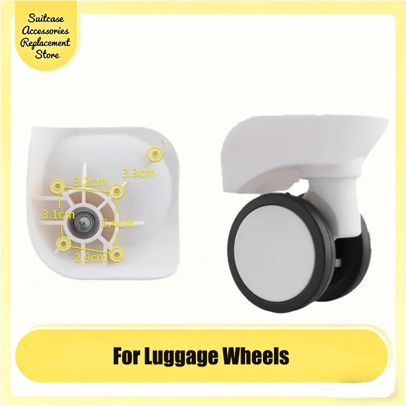 Suitcase Accessories Smooth Durable and Easy to Fit Enhance Your Suitcase’s Wheel Performance—Silent Smooth and Effortless
Suitcase Accessories Smooth Durable and Easy to Fit Enhance Your Suitcase’s Wheel Performance—Silent Smooth and Effortless