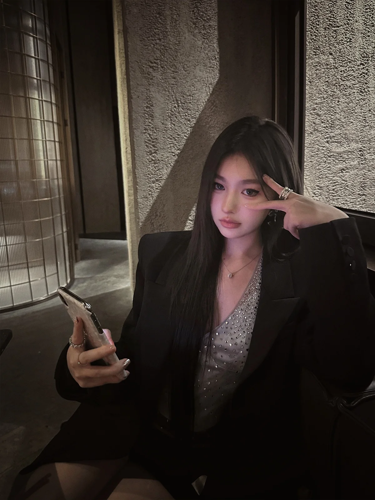 Chien Casual Long Sve Women's Suit Jaet Bla Tailored ape oulder Pad High-End Feel Commute Sle Faion Polyester
Chien Casual Long Sve Women's Suit Jaet Bla Tailored ape oulder Pad High-End Feel Commute Sle Faion Polyester