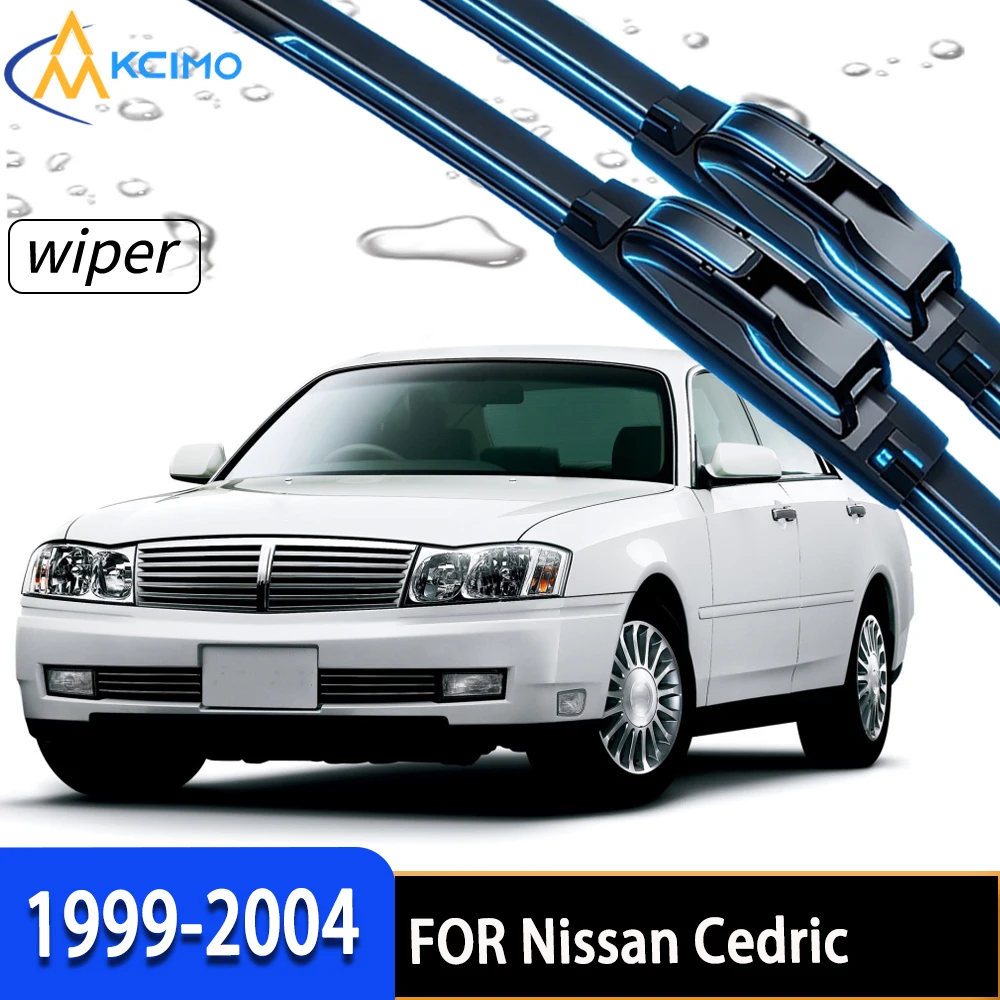 Premium Front Windshield Wiper Blades Featuring Durable Rubber, Stable All-Weather Performance for Nissan Cedric Y34 1999-2004
Premium Front Windshield Wiper Blades Featuring Durable Rubber, Stable All-Weather Performance for Nissan Cedric Y34 1999-2004