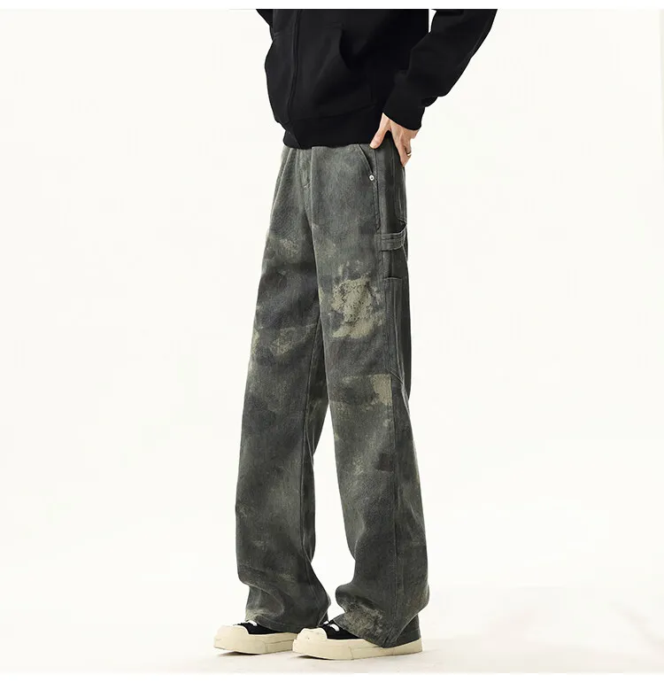 High quality Jeans mens straight Camouflage design Pockets Jeans Male American Style High Street Denim Pants Denim Trousers
High quality Jeans mens straight Camouflage design Pockets Jeans Male American Style High Street Denim Pants Denim Trousers