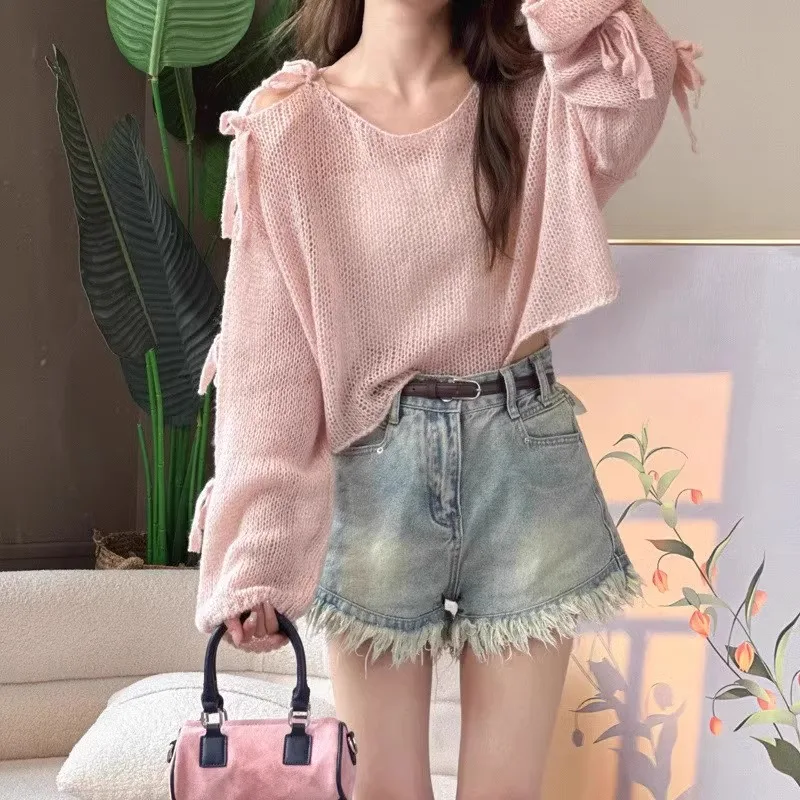 Sweaters Jumpers Pullovers Woman Aesthetic Sweater Tonal Metallic Eyelet Concert Daily Festival Rock Alternative Band Punk Sport
Sweaters Jumpers Pullovers Woman Aesthetic Sweater Tonal Metallic Eyelet Concert Daily Festival Rock Alternative Band Punk Sport