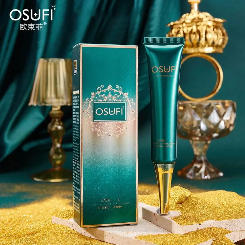 OSUFI Caviar Polypeptide Eye Essence Moisturizing Lighten Dark Circles Firm Improving Eye Bags Anti Wrinkle Skin Care
OSUFI Caviar Polypeptide Eye Essence Moisturizing Lighten Dark Circles Firm Improving Eye Bags Anti Wrinkle Skin Care